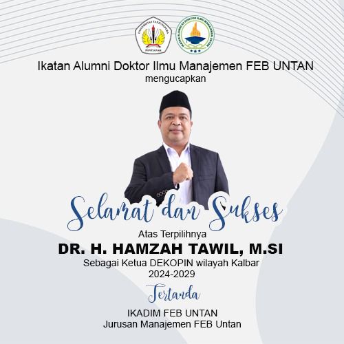 Ketua DEKOPIN Wilayah Kalbar 2024-2029